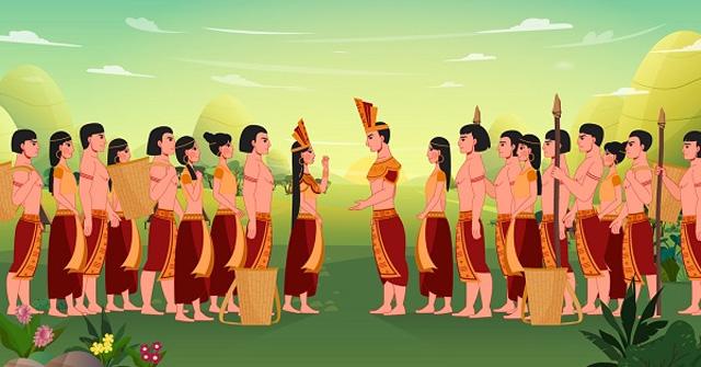 Bài văn mẫu lớp 6: Hóa thân thành Âu Cơ kể lại truyền thuyết Con Rồng cháu Tiên - Tuyển tập những bài văn mẫu lớp 6 đặc sắc và ý nghĩa nhất